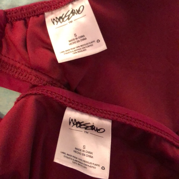 Maroon bathing suit - Picture 4 of 4